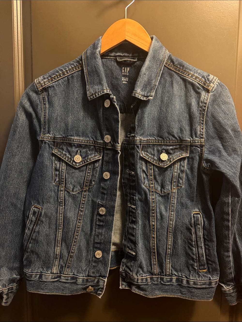 GAP Indigo Washed Denim Jacket